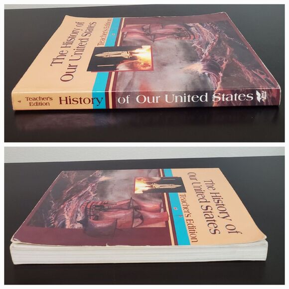 A Beka History Of Our United States 4th Grade Student Text Book Teachers Ed 1990 - Picture 7 of 14